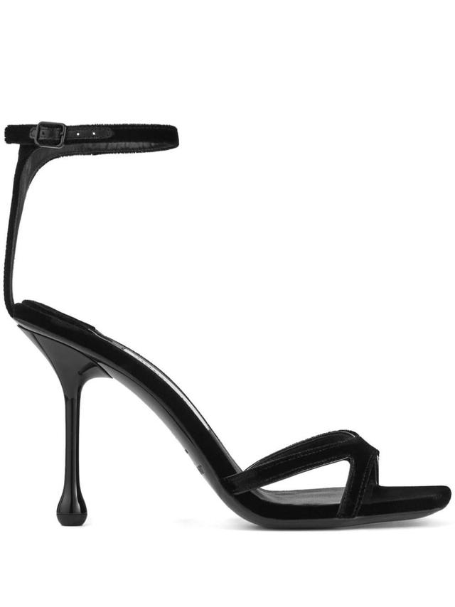 Ixia 95mm velvet sandals Product Image