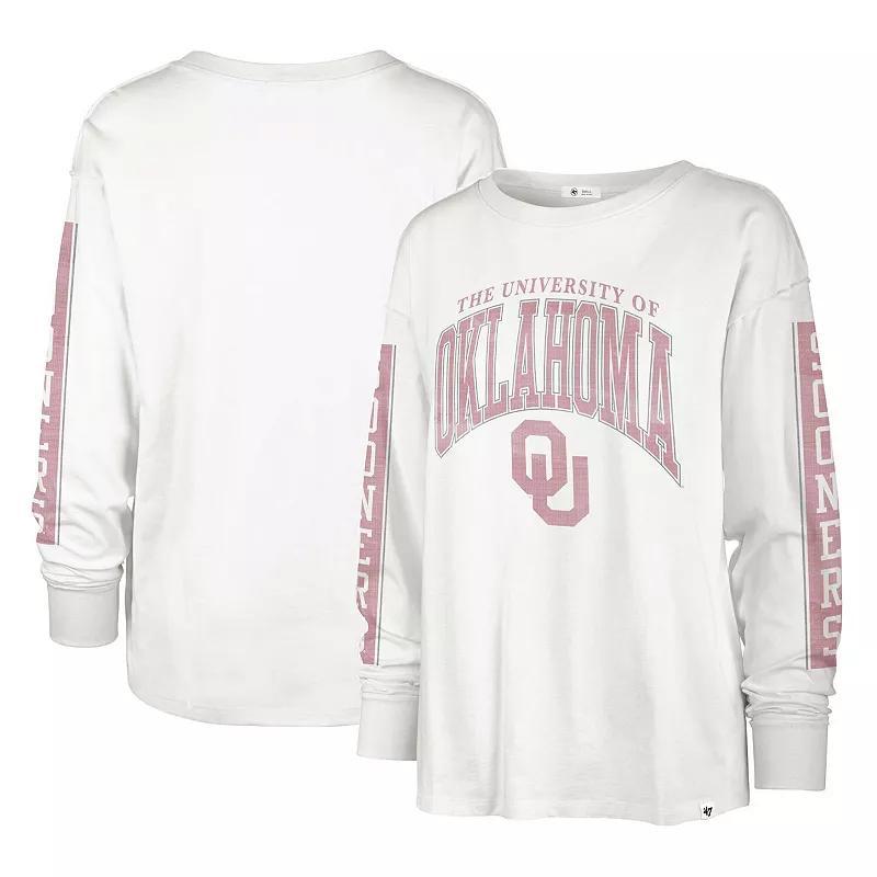 Womens 47 Oklahoma Sooners Statement SOA 3-Hit Long Sleeve T-Shirt Product Image