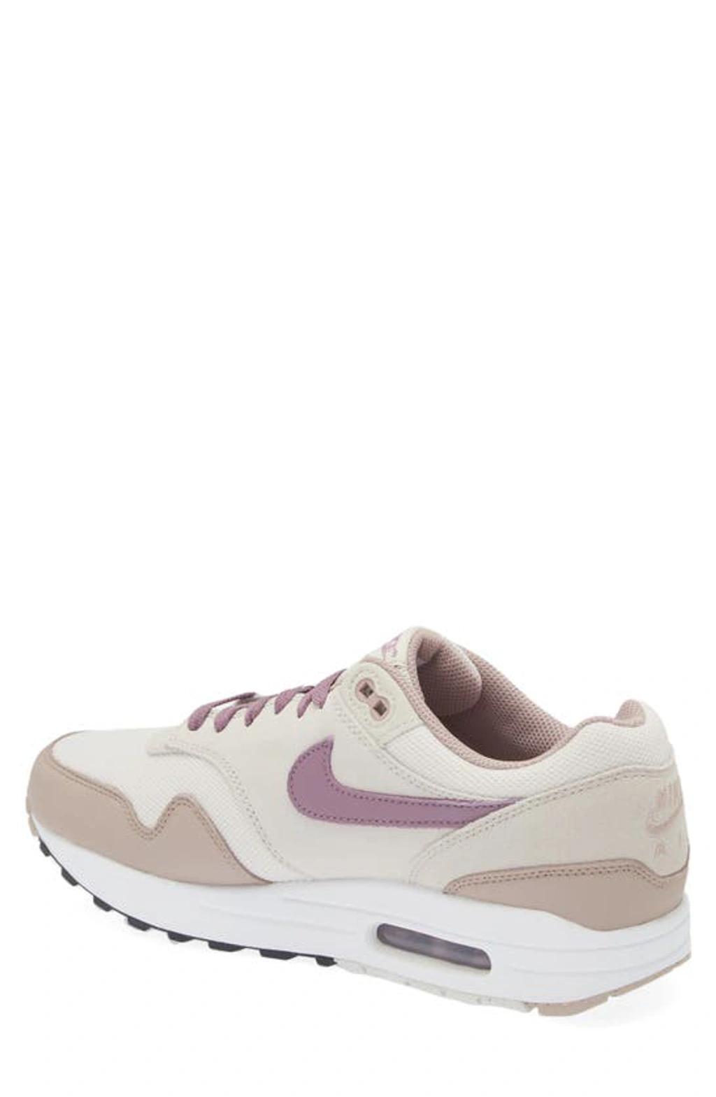 NIKE Air Max 1 Sneaker In Light Bone/violet Dust-phantom Product Image