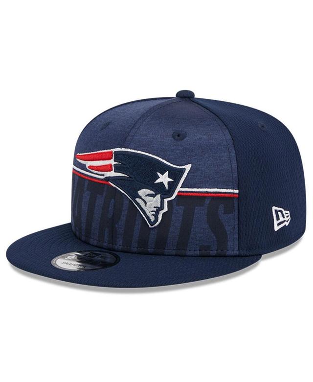 Mens New Era New England Patriots 2023 NFL Training Camp 9FIFTY Snapback Hat, Blue Product Image