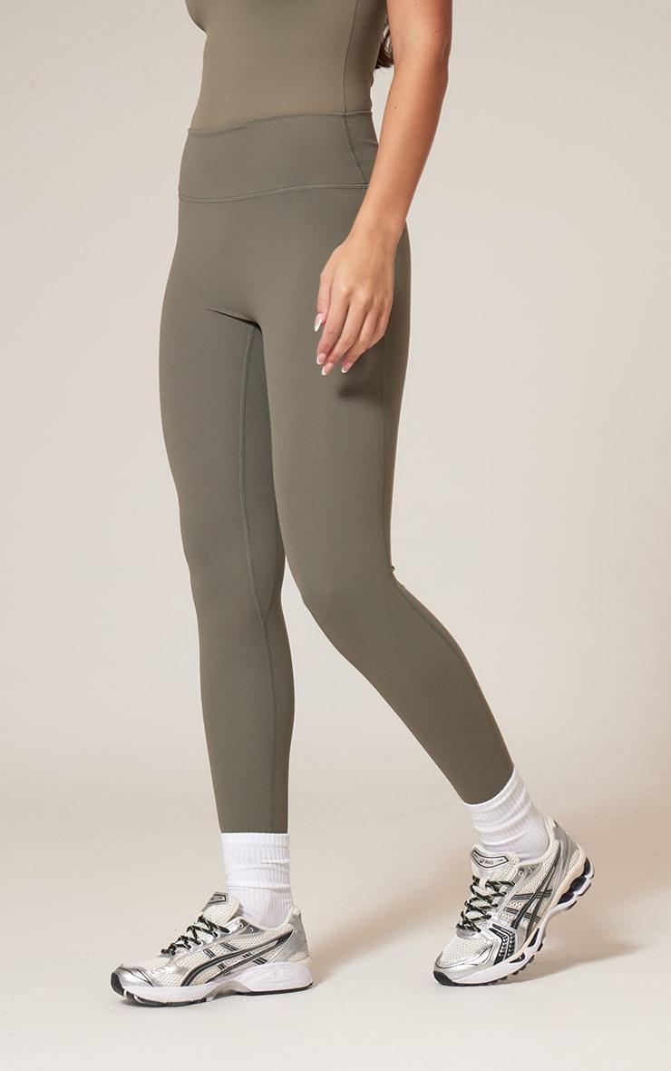 Olive Sculpt Luxe High Waist Gym Leggings Product Image