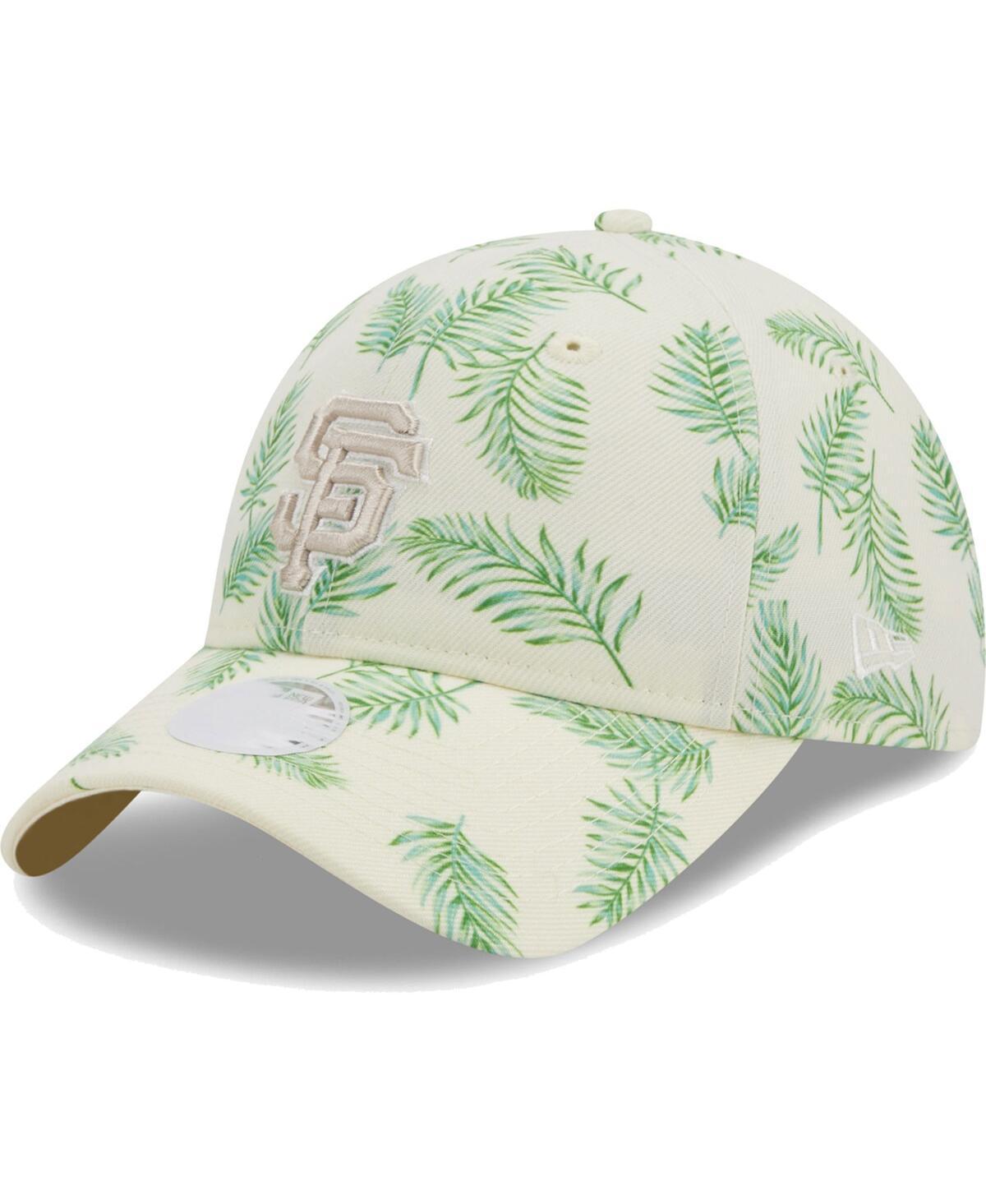 Womens New Era White San Francisco Giants Palms 9TWENTY Adjustable Hat Product Image