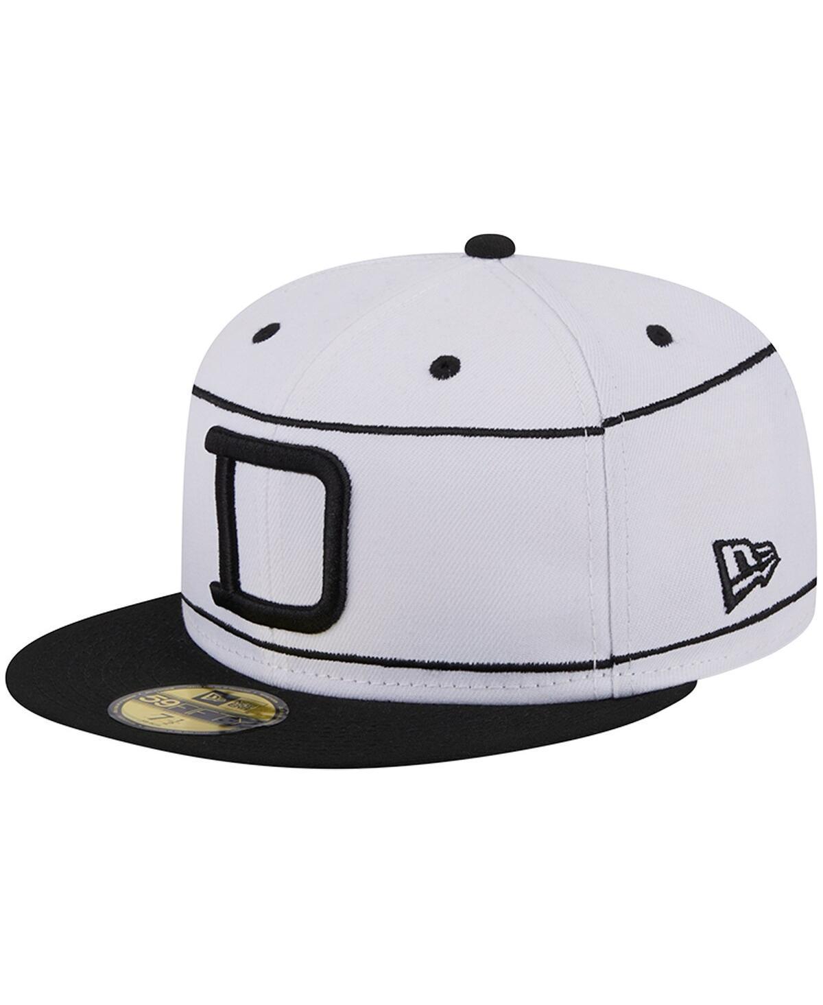 New Era Mens White Durham Bulls Theme Nights 1913 59FIFTY Fitted Hat Product Image