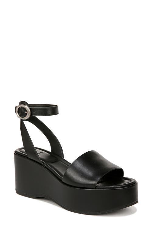 Women's Phillipa Leather Platform Ankle Strap Sandals In Doe Product Image