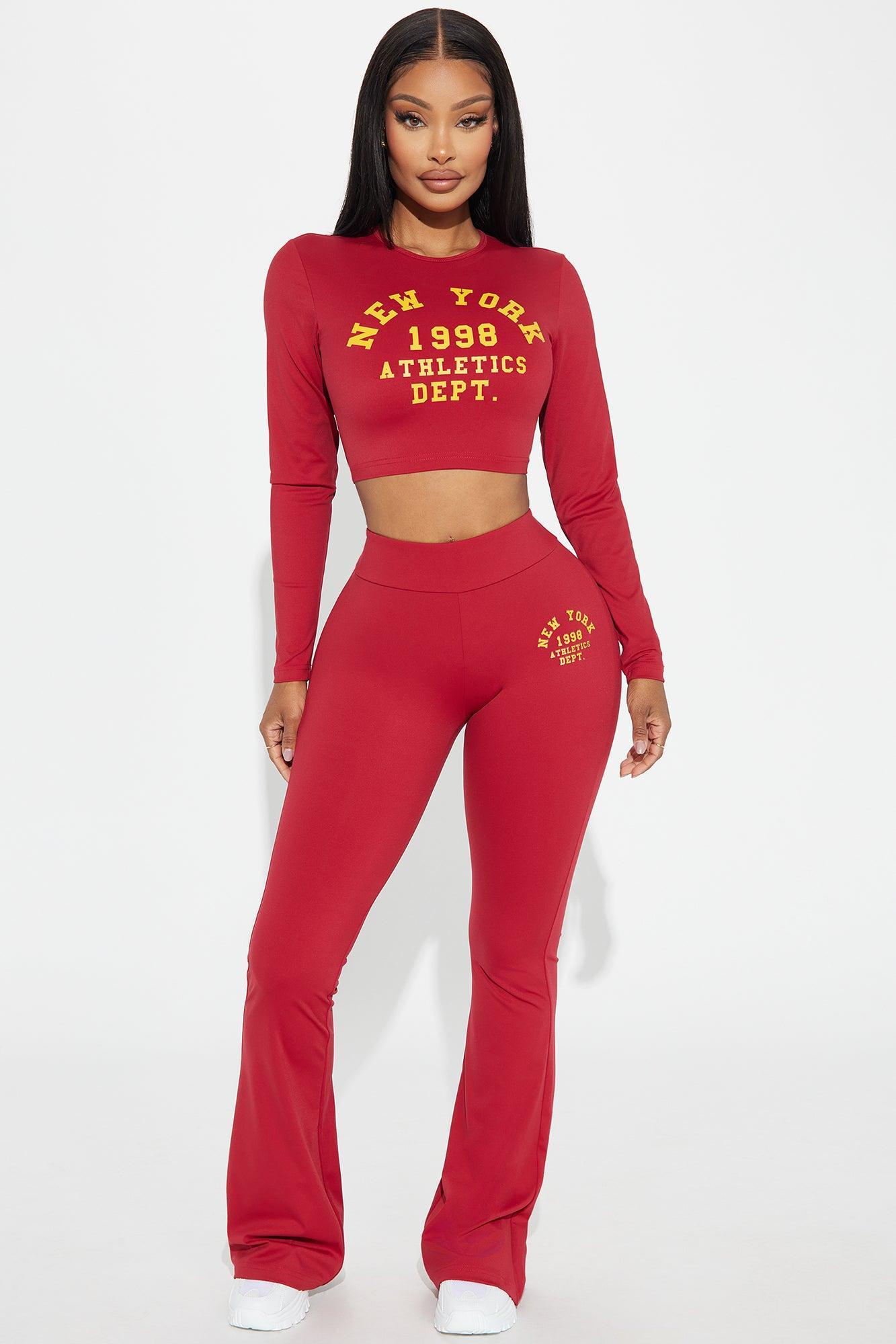 New York Athletics Yoga Pant - Red product image