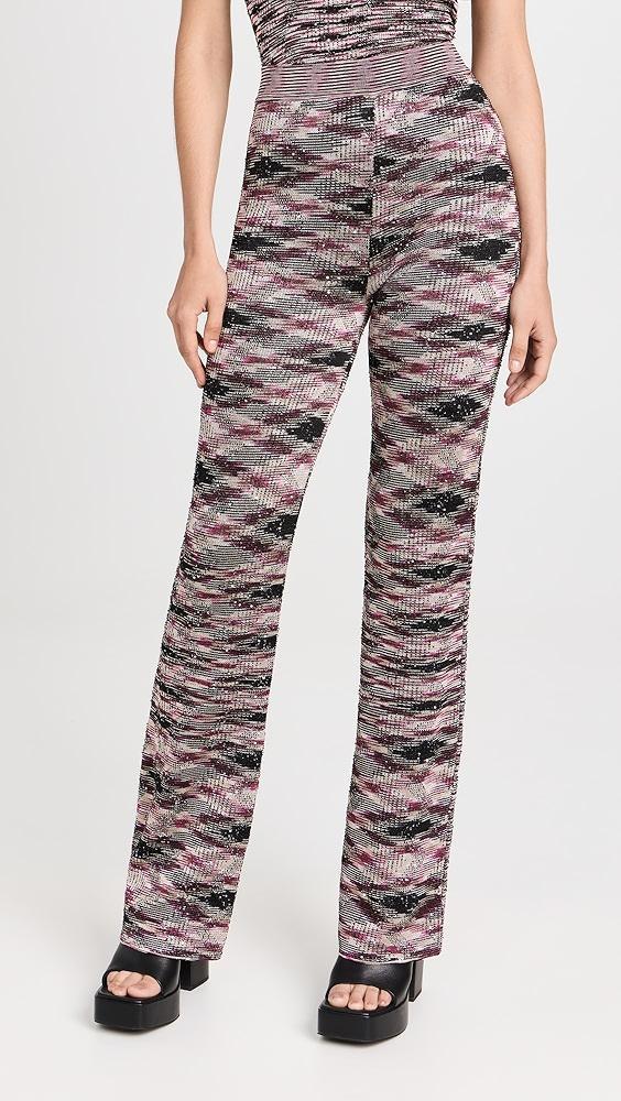 Missoni Sequin Knit Trousers | Shopbop Product Image