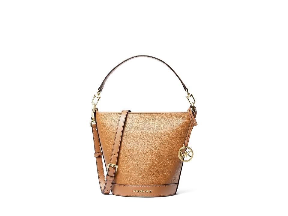 MICHAEL Michael Kors Townsend Small Top Zip Convertible Crossbody (Pale Peanut) Cross Body Handbags Product Image