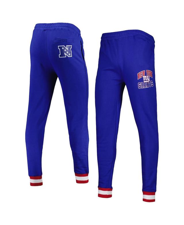 Mens Starter Royal New York Giants Blitz Fleece Jogger Pants Product Image