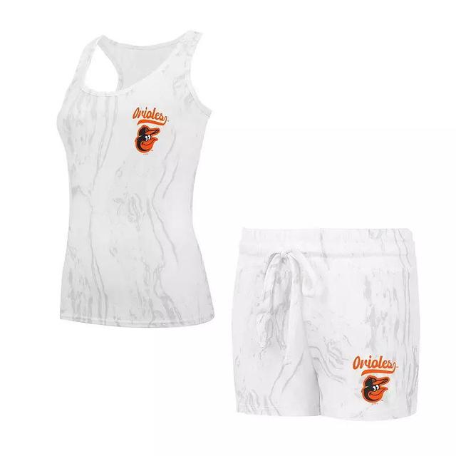 Womens Concepts Sport Baltimore Orioles Quartz Tank Top & Shorts Set Product Image