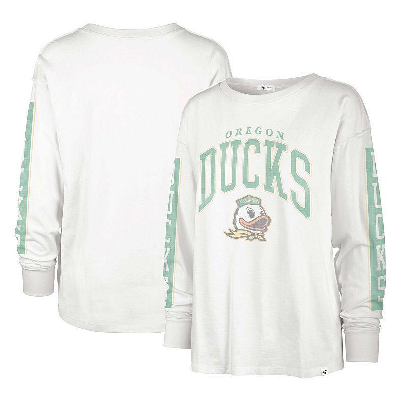 Womens 47 Oregon Ducks Statement SOA 3-Hit Long Sleeve T-Shirt Product Image