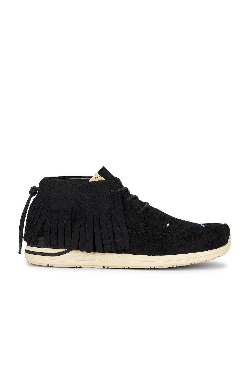 Visvim Fbt Shaman Folk Sneaker in Black Product Image