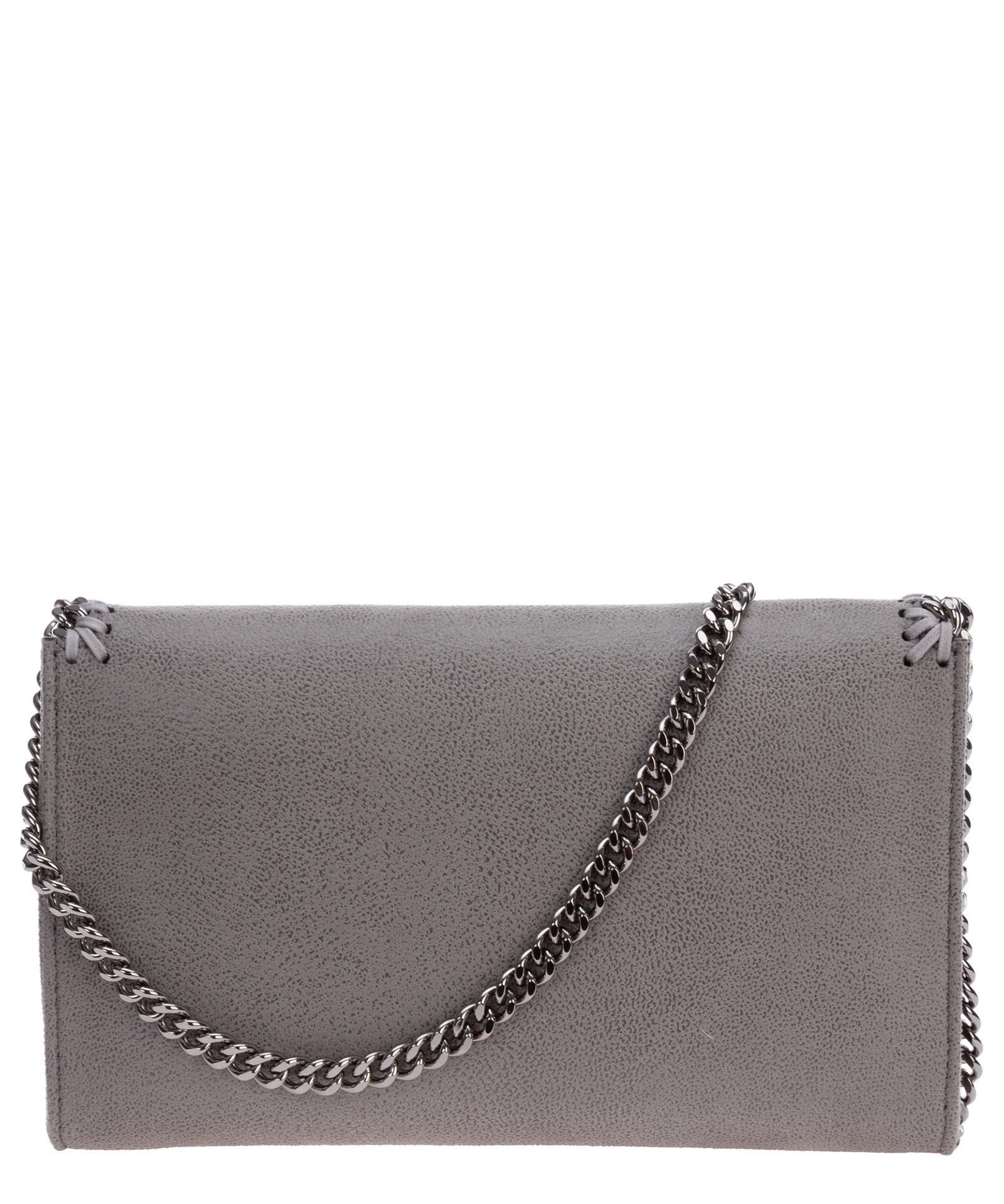 Falabella Mini Crossbody Bag In Grey Product Image