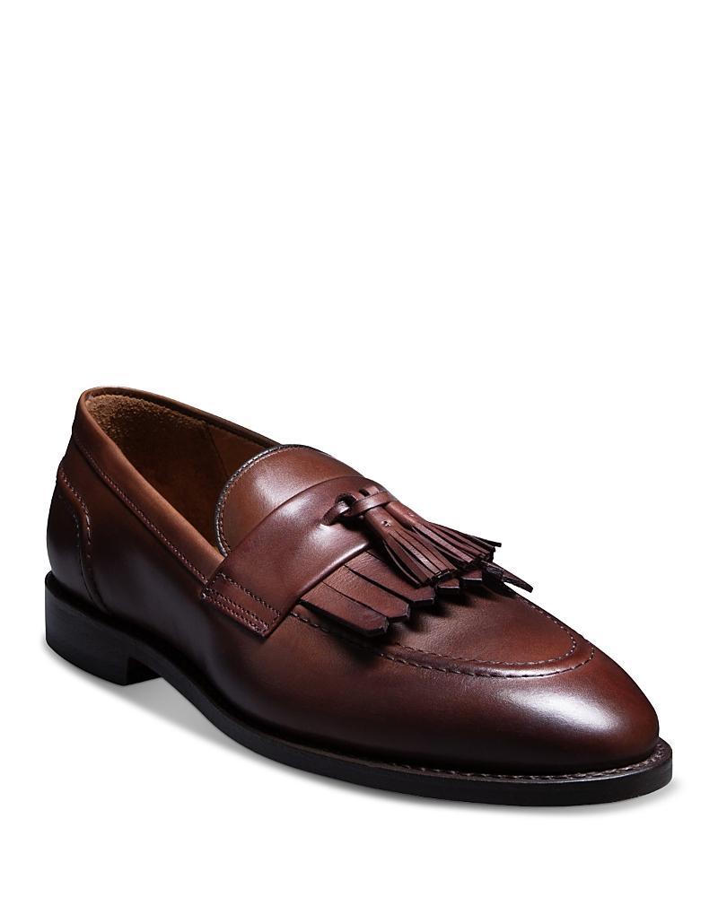 Mens Classic Suede Penny Loafers Product Image