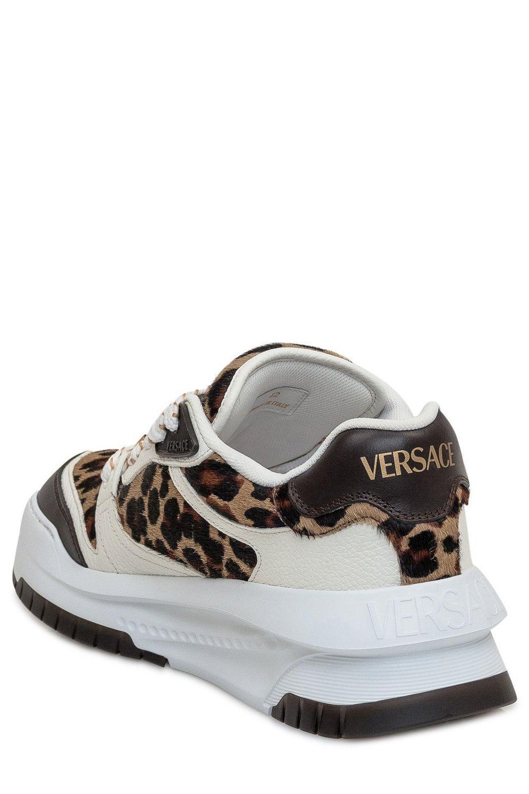 VERSACE Odissea Sneaker In Brown Product Image