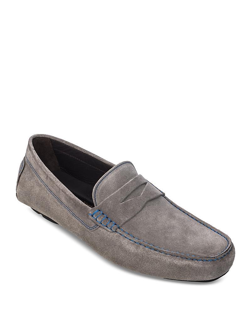 Mens Soft Suede Driving Loafers Product Image