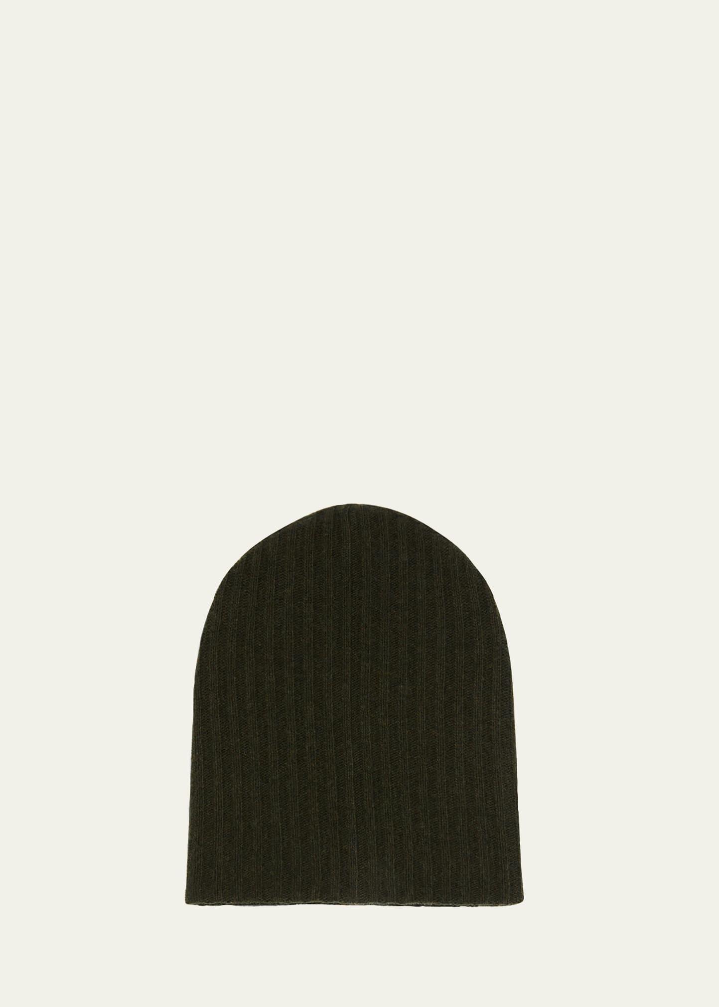 Mens Cashmere Slouchy Beanie Hat Product Image