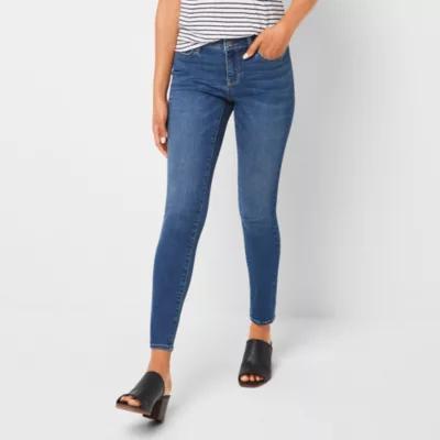 a.n.a - Tall Womens Mid Rise Skinny Fit Jegging Product Image