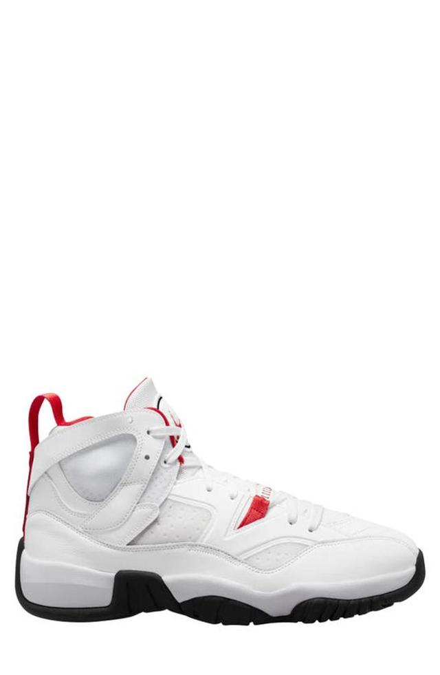 JORDAN Nike Men's Jumpman Two Trey Shoes In White/red/black Product Image