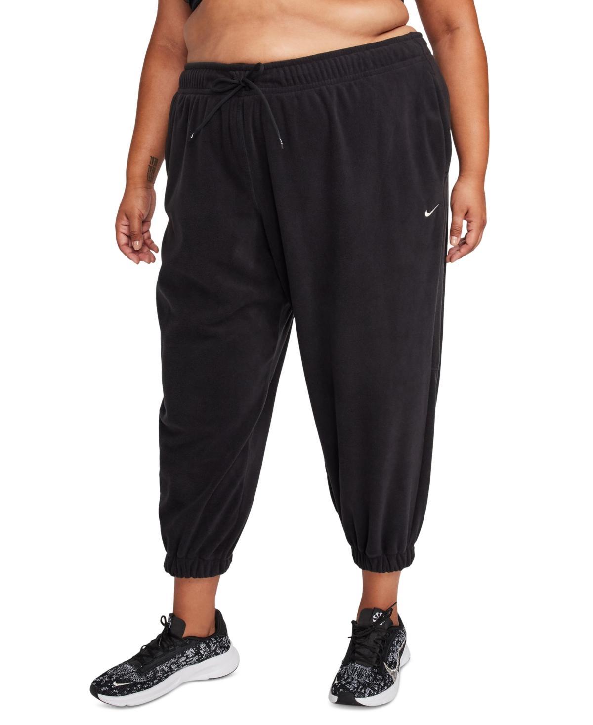 Nike Plus Size Therma-fit Loose Fleece Jogger Pants - Black Product Image