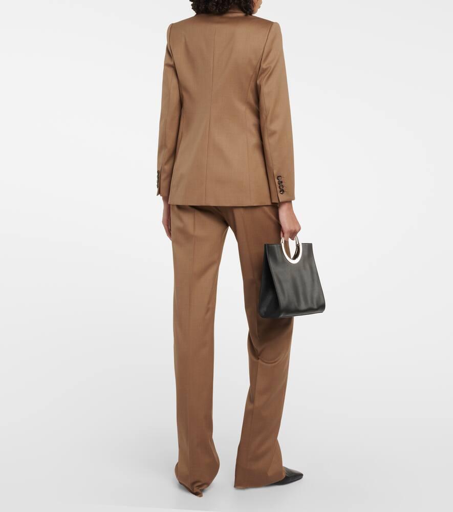 MAX MARA Double-breasted Long-sleeved Blazer In Camel Product Image