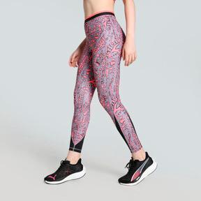 PUMA HYPERNATURAL Women's High-Waist 7/8 Tights in Sunset Glow/Aop Product Image