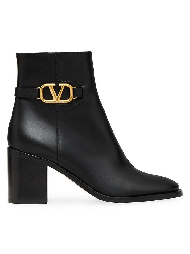 Womens Vlogo Signature Calfskin Ankle Boots Product Image