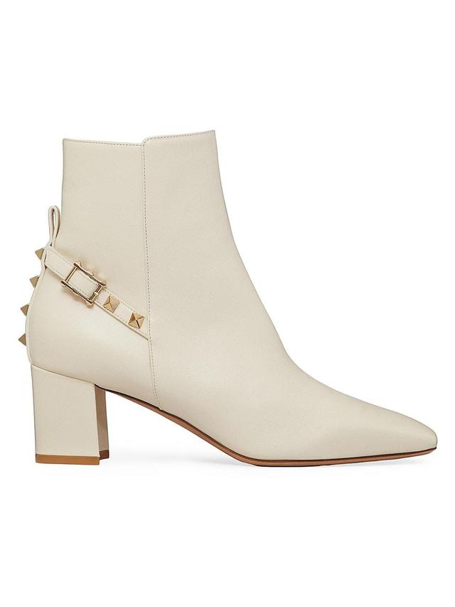 Womens Rockstud Nappa Ankle Boots Product Image