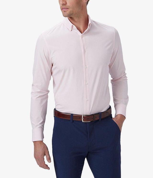 Mizzen+Main Leeward Performance Stretch Solid Long Sleeve Woven Shirt Product Image