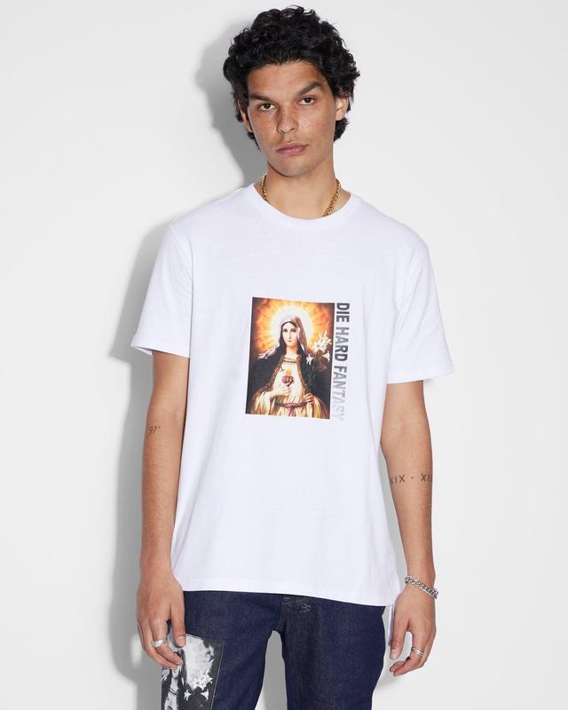 SAINT KASH SS TEE WHITE Male Product Image