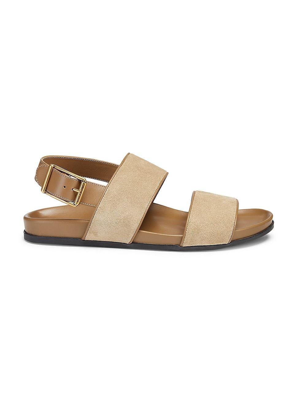 Mens Golby Suede Buckle Sandals Product Image