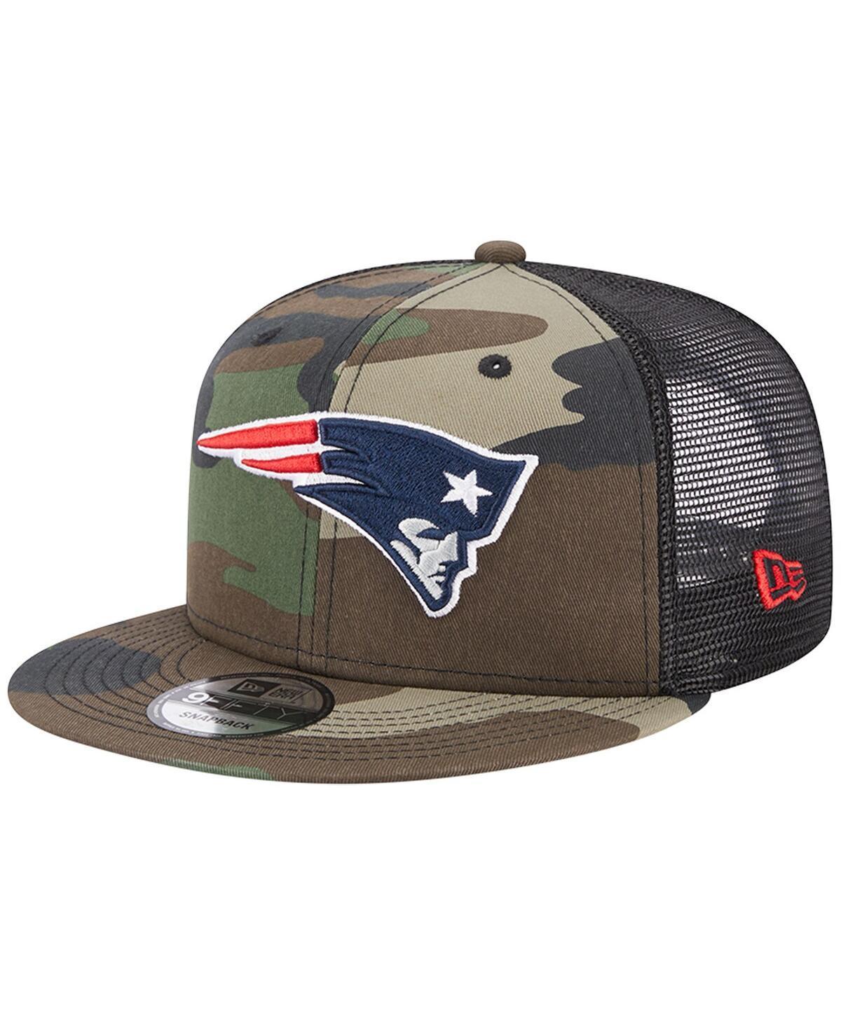 Mens New Era Camo New England Patriots Classic Trucker 9FIFTY Snapback Hat Product Image