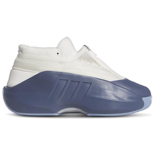 adidas Mens adidas Crazy IIInfinity - Mens Basketball Shoes White/Grey/Grey Product Image