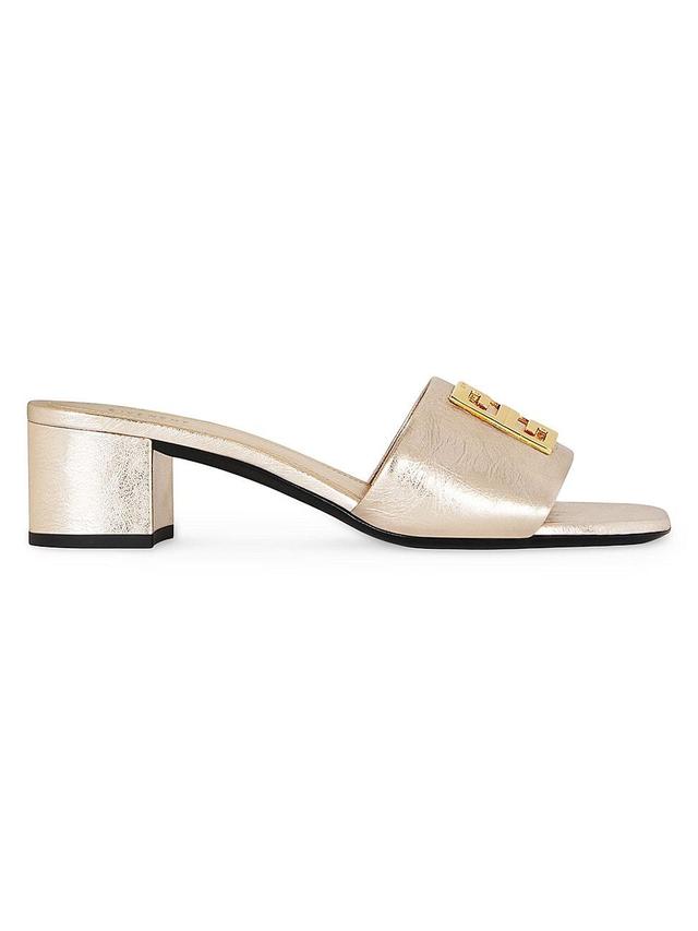 Givenchy 4G Block Heel Slide Sandal Product Image