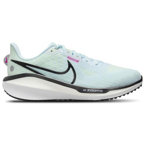 Nike Womens Nike Vomero 17 - Womens Shoes Glacier Blue/Black/Barely Green Product Image