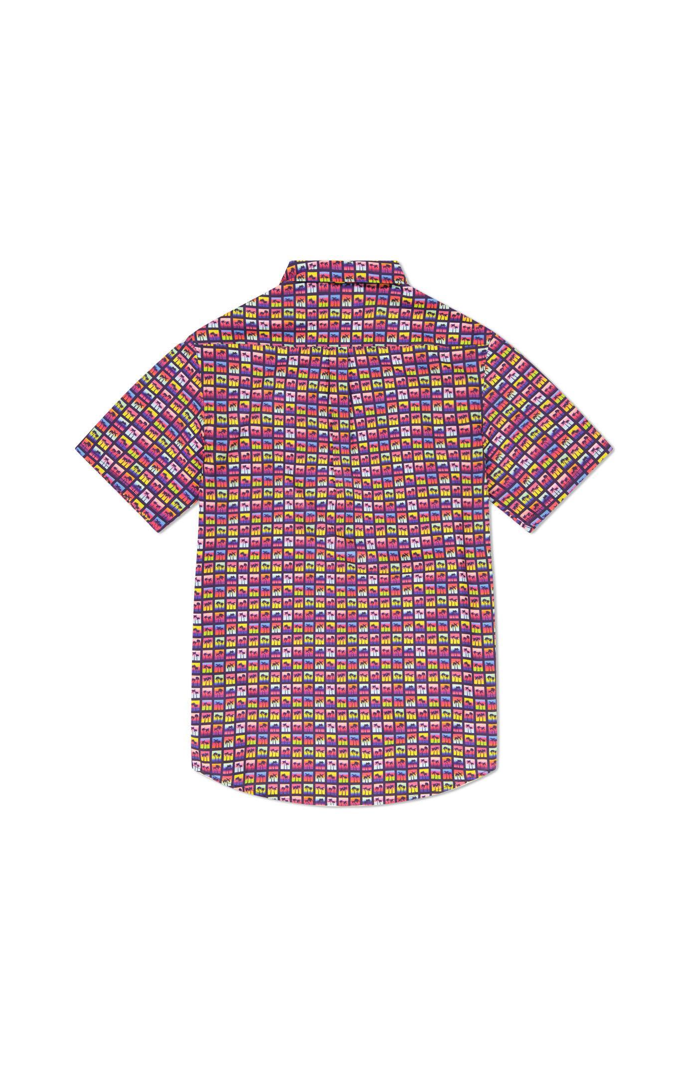 WeSC America Inc Mens Odem Palm Polaroid Camp Shirt - Product Image