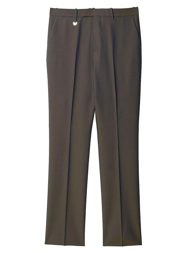 Mens Wool Crease-Front Pants Product Image