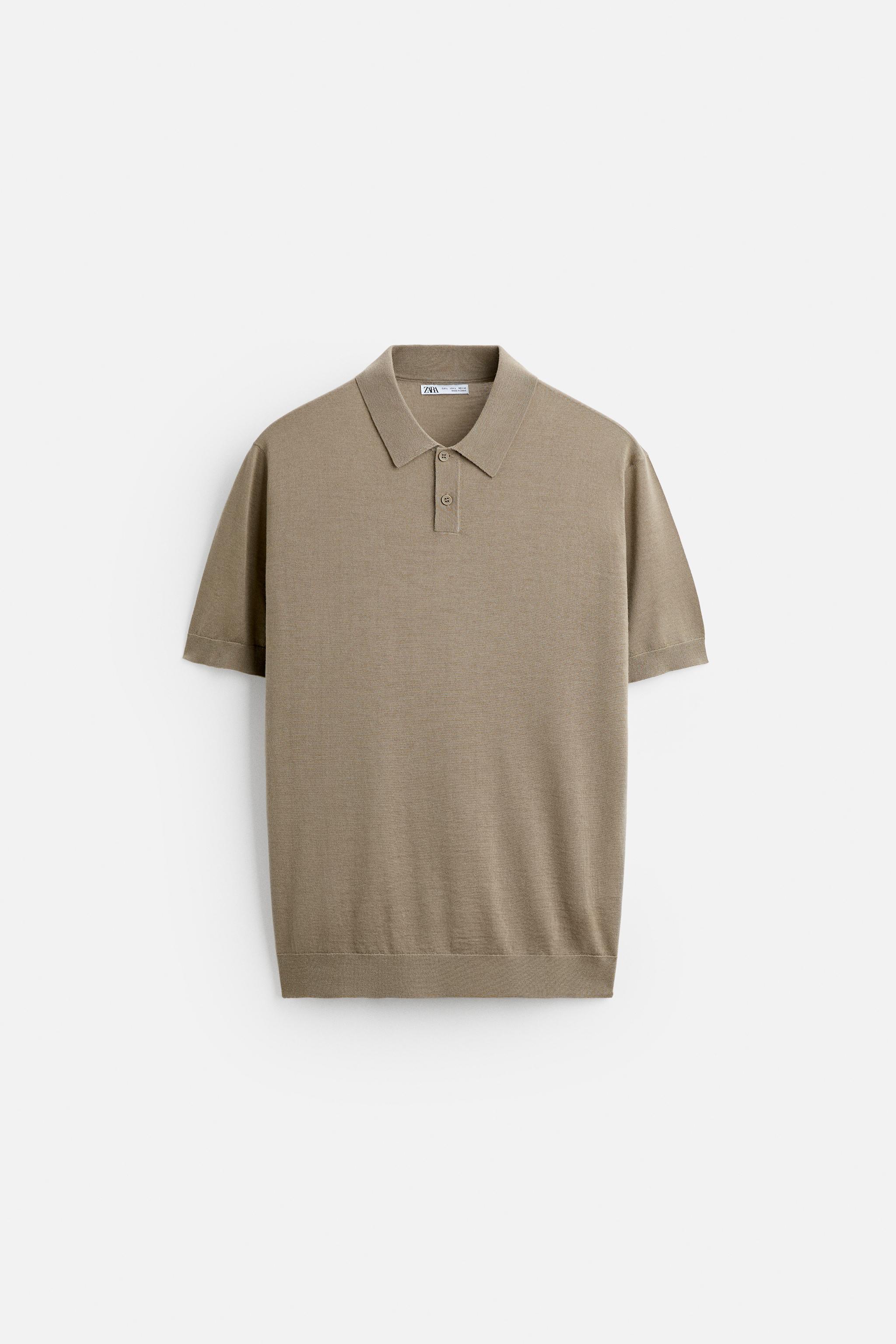 100% WOOL POLO SHIRT product image