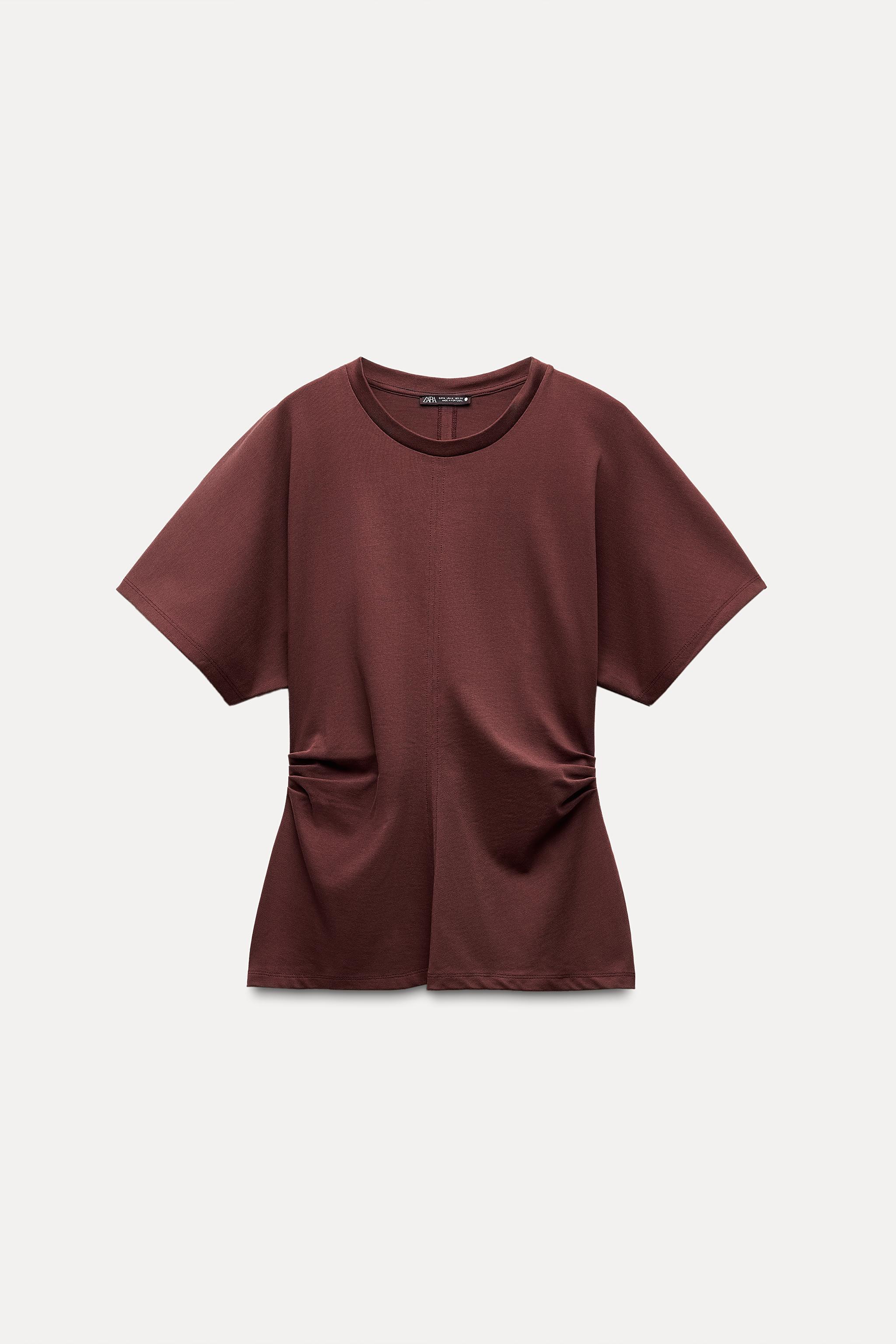 SIDE DRAPED TOP Product Image