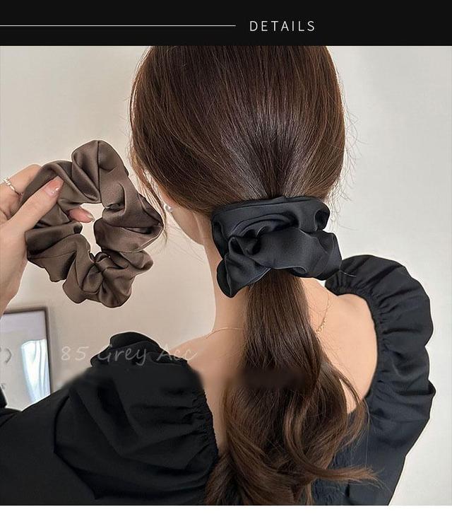 Plain Hair Scrunchie Product Image