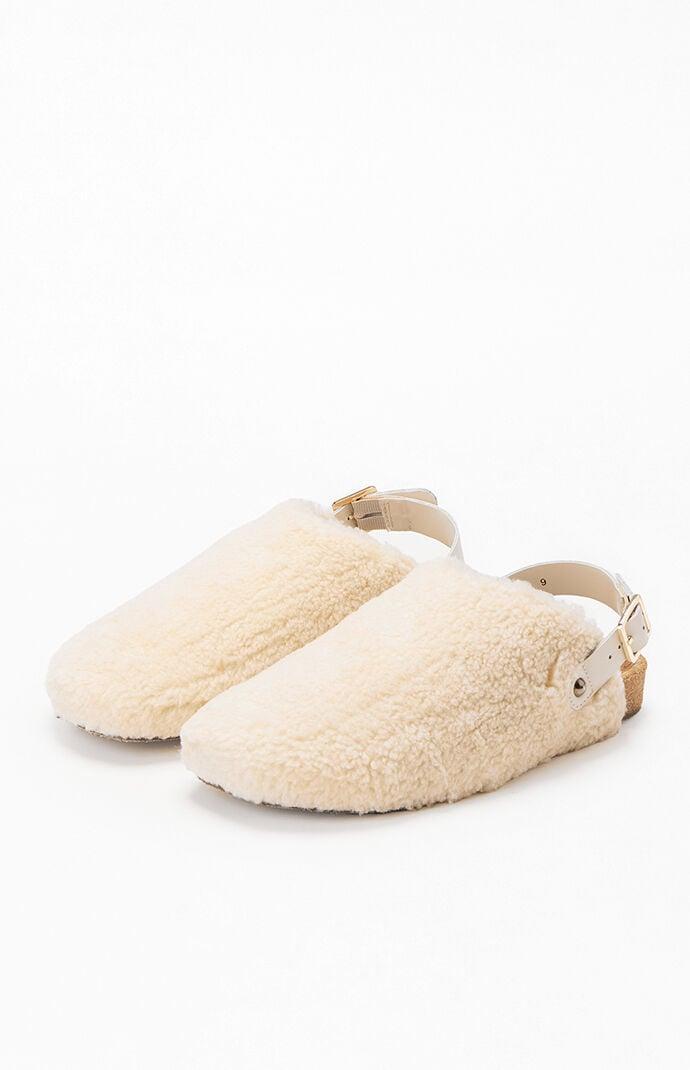 Seychelles Women's Buckle Up Fur Clogs Product Image