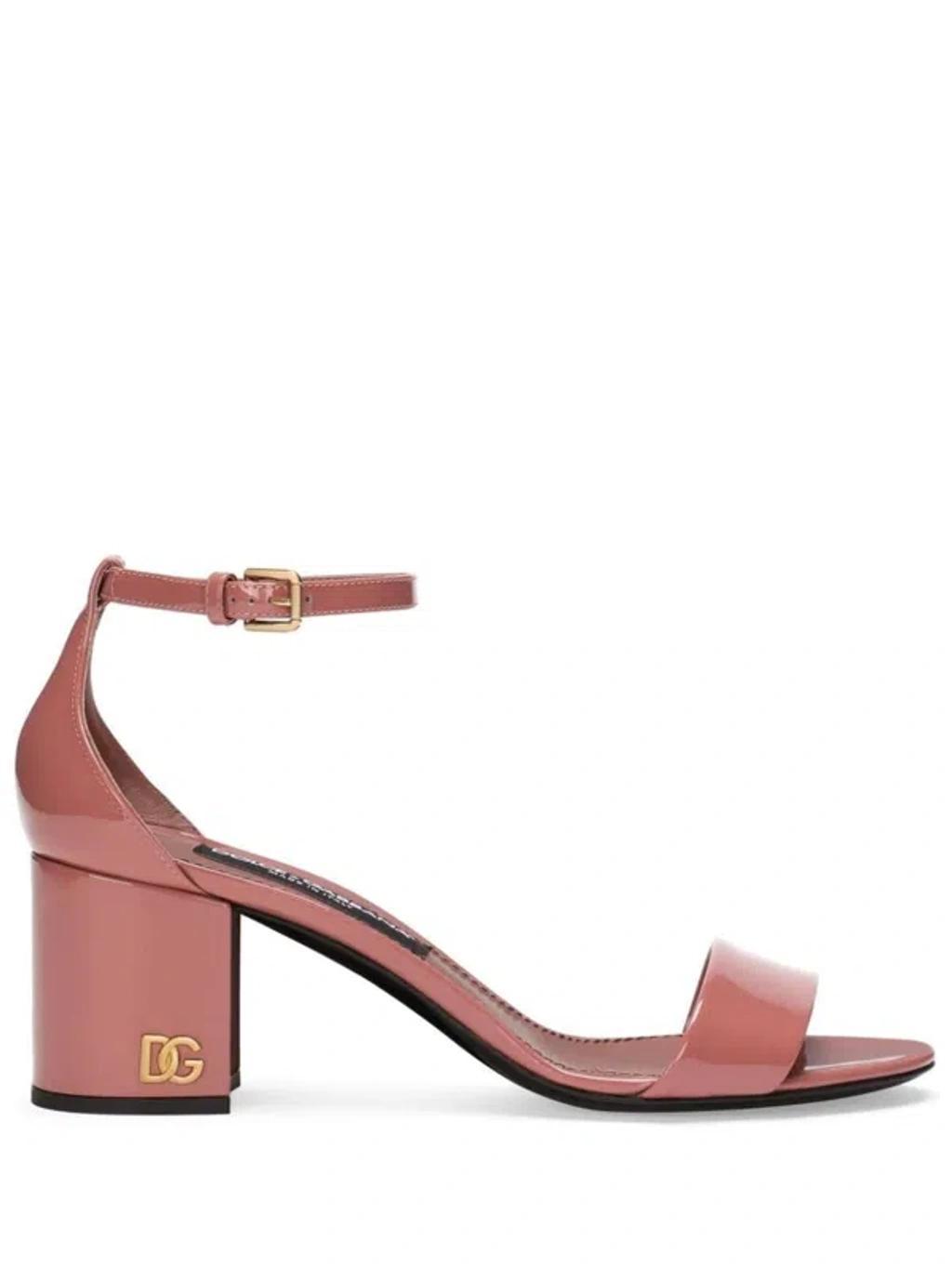 DOLCE & GABBANA Sandalias - Rosado In Pink Product Image