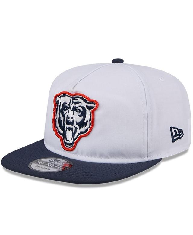 New Era Mens White Chicago Bears 2024 Nfl Training Camp Golfer Snapback Hat - White Product Image