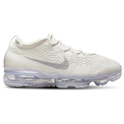 Nike Womens Nike Air Vapormax 2023 Flyknit Essential - Womens Running Shoes Phantom/Multi/Metallic Silver Product Image