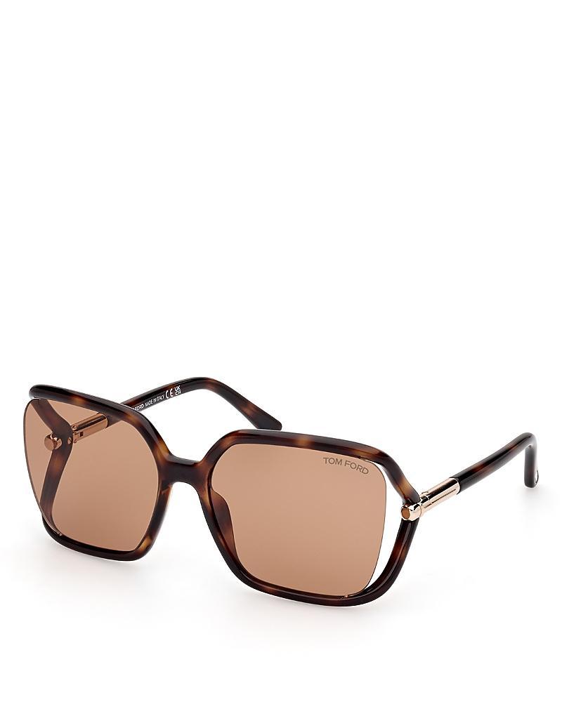 TOM FORD Solange-02 60mm Butterfly Sunglasses Product Image