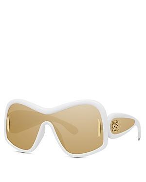 Womens Fashion 144MM Mask Sunglasses Product Image