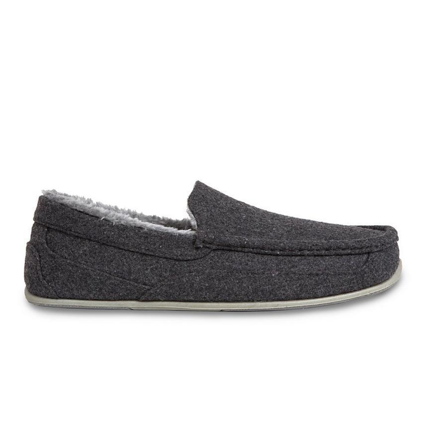 Deer Stags Spun Moccasin Slippers Product Image