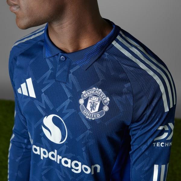 Manchester United 24/25 Long Sleeve Away Authentic Jersey Product Image