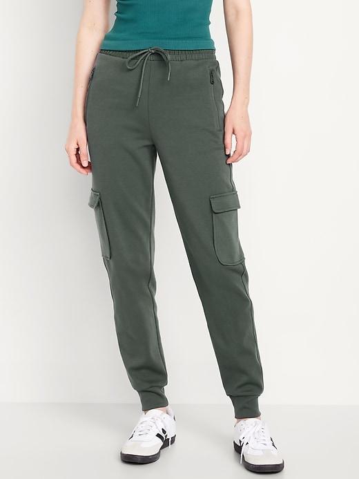 High-Waisted Dynamic Fleece Cargo Joggers product image