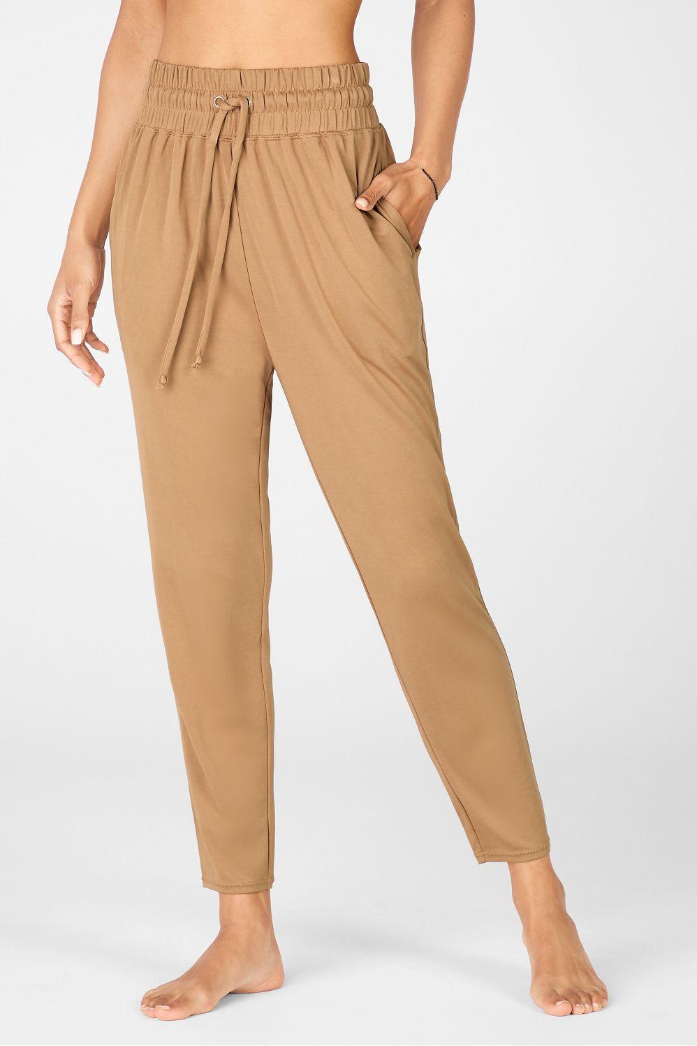 Fabletics Blaine Jogger Womens Barista plus Size 4X Product Image