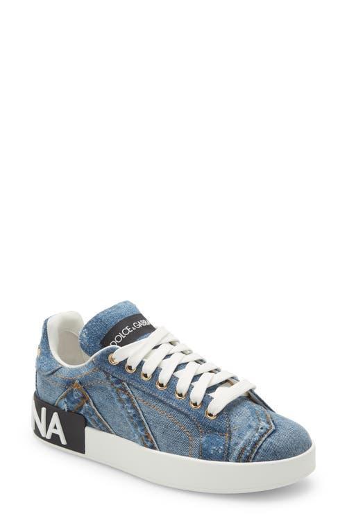 Womens Portofino Denim Sneakers Product Image